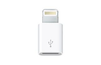 Apple Lighting connector to USB Adapter – About time.