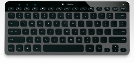 One keyboard to rule them all: The Logitech Bluetooth Easy-Switch Keyboard