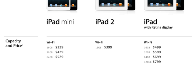 Apple 128GB iPad now available