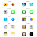 iOS 7 VS iOS 6 – Icon Differences and Disappointments [INFOGRAPHIC]